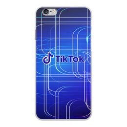 Заказать чехол для iPhone 6/6 Plus в Москве. Чехол для iPhone 6 Plus, объёмная печать Tik Tok от THE_NISE  - готовые дизайны и нанесение принтов.