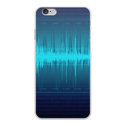 Заказать чехол для iPhone 6/6 Plus в Москве. Чехол для iPhone 6 Plus, объёмная печать Звуковая волна от THE_NISE  - готовые дизайны и нанесение принтов.