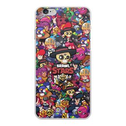 Заказать чехол для iPhone 6/6 Plus в Москве. Чехол для iPhone 6 Plus, объёмная печать Brawl Stars от THE_NISE  - готовые дизайны и нанесение принтов.