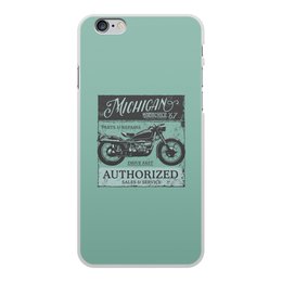 Заказать чехол для iPhone 6/6 Plus в Москве. Чехол для iPhone 6 Plus, объёмная печать Michigan motorcycles 67 от THE_NISE  - готовые дизайны и нанесение принтов.