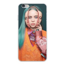 Заказать чехол для iPhone 6/6 Plus в Москве. Чехол для iPhone 6 Plus, объёмная печать Billie Eilish от Мария Борисенкова - готовые дизайны и нанесение принтов.