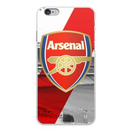 Заказать чехол для iPhone 6/6 Plus в Москве. Чехол для iPhone 6 Plus, объёмная печать Arsenal от geekbox - готовые дизайны и нанесение принтов.