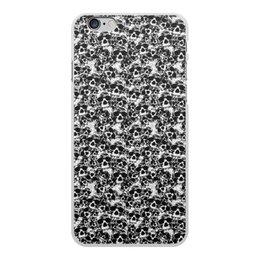 Заказать чехол для iPhone 6/6 Plus в Москве. Чехол для iPhone 6 Plus, объёмная печать Full set skulls от Leichenwagen - готовые дизайны и нанесение принтов.