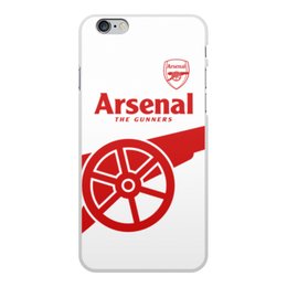 Заказать чехол для iPhone 6/6 Plus в Москве. Чехол для iPhone 6 Plus, объёмная печать Arsenal от geekbox - готовые дизайны и нанесение принтов.