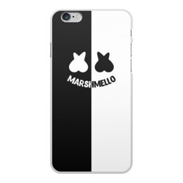 Заказать чехол для iPhone 6/6 Plus в Москве. Чехол для iPhone 6 Plus, объёмная печать Marshmello от THE_NISE  - готовые дизайны и нанесение принтов.