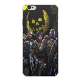 Заказать чехол для iPhone 6/6 Plus в Москве. Чехол для iPhone 6 Plus, объёмная печать Gears of War  от THE_NISE  - готовые дизайны и нанесение принтов.