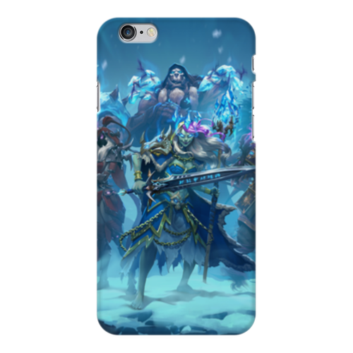 Заказать чехол для iPhone 6/6 Plus в Москве. Чехол для iPhone 6 Plus глянцевый Knights Of The Frozen Throne от Media M  - готовые дизайны и нанесение принтов.