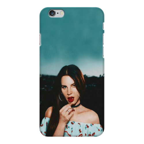 Заказать чехол для iPhone 6/6 Plus в Москве. Чехол для iPhone 6 Plus глянцевый Lana Del Rey от flipside - готовые дизайны и нанесение принтов.