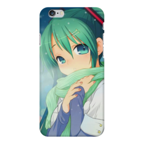 Заказать чехол для iPhone 6/6 Plus в Москве. Чехол для iPhone 6 Plus глянцевый Miku Hatsune Sush от Дмитрий Кот - готовые дизайны и нанесение принтов.