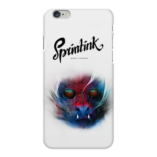 Заказать чехол для iPhone 6/6 Plus в Москве. Чехол для iPhone 6 Plus глянцевый Sprintink от Octopuslabel - готовые дизайны и нанесение принтов.