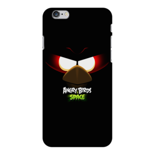 Заказать чехол для iPhone 6/6 Plus в Москве. Чехол для iPhone 6 Plus глянцевый Space (Angry Birds) от Аня Лукьянова - готовые дизайны и нанесение принтов.