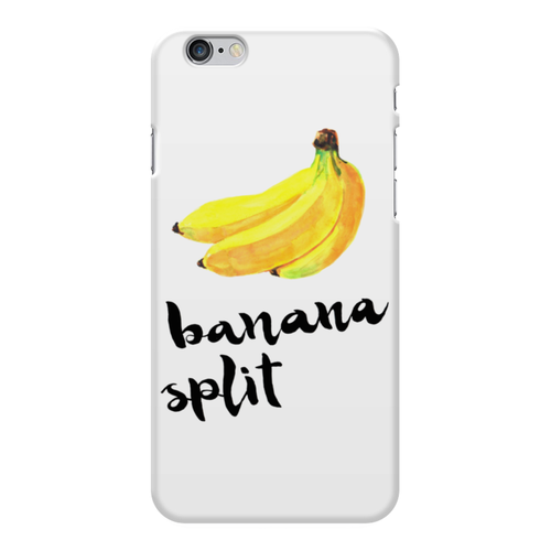 Заказать чехол для iPhone 6/6 Plus в Москве. Чехол для iPhone 6 Plus глянцевый Banana split от Liby - готовые дизайны и нанесение принтов.