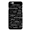 Заказать чехол для iPhone 6/6 Plus в Москве. Чехол для iPhone 6 Plus глянцевый Манта для настоящих мужчин (черный вариант) от d_ari.design@mail.ru - готовые дизайны и нанесение принтов.