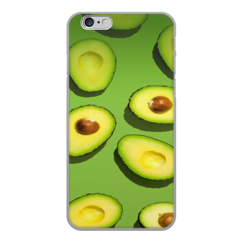 Printio Чехол для iPhone 6, объёмная печать авокадо