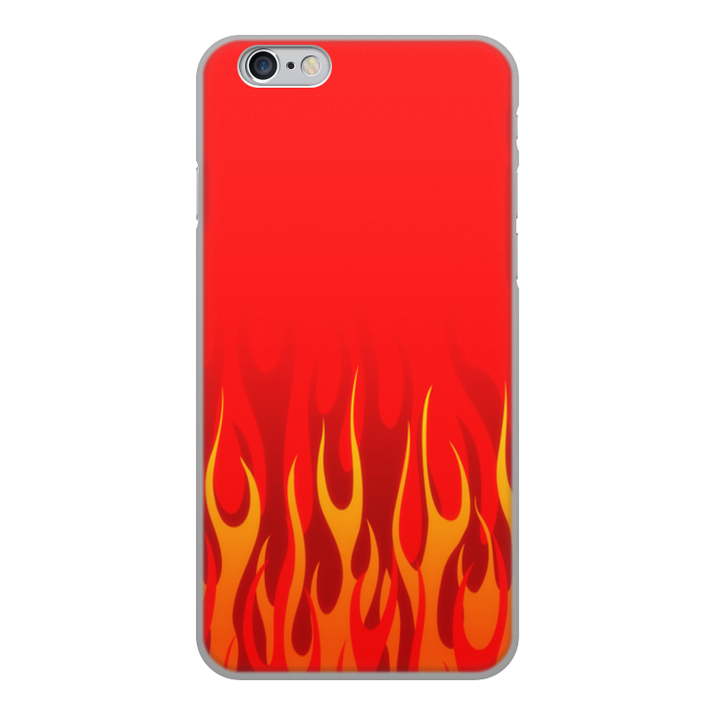 Printio Чехол для iPhone 6, объёмная печать Пламя printio чехол для iphone 6 plus объёмная печать пламя огня