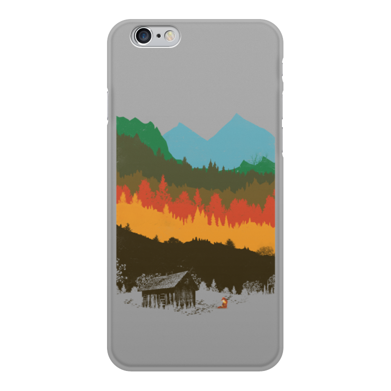 Printio Чехол для iPhone 6, объёмная печать Дикая природа силиконовый чехол на vivo x70 пейзаж для виво икс 70