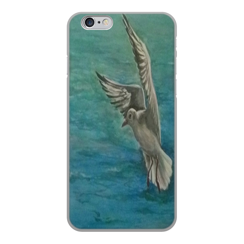 Printio Чехол для iPhone 6, объёмная печать Чайка printio чехол для iphone 6 объёмная печать птица
