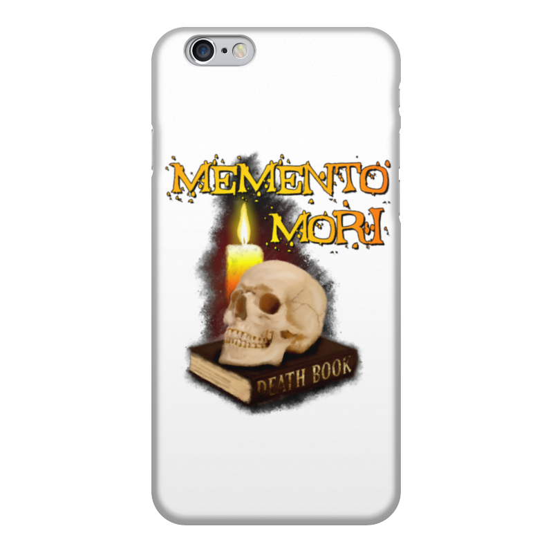 Printio Чехол для iPhone 6, объёмная печать Memento mori. помни о смерти. printio чехол для iphone 6 объёмная печать memento mori помни о смерти