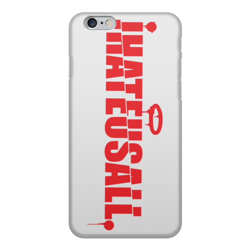 Printio Чехол для iPhone 6, объёмная печать Haters case for iphone 6/6s чехол крышка deppa sky case для iphone 6 6s пластик серый