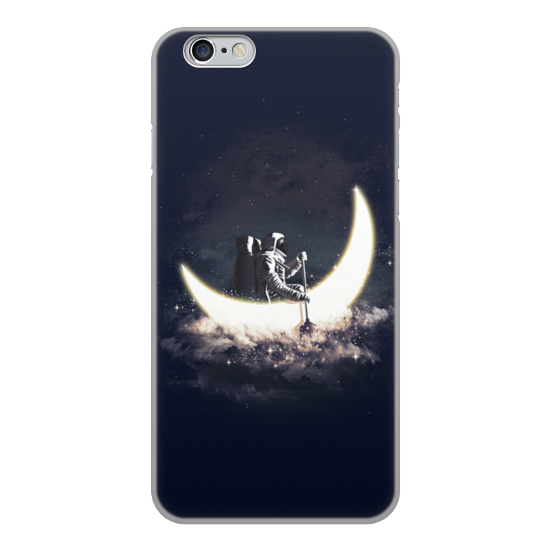 Printio Чехол для iPhone 6, объёмная печать Лунная лодка