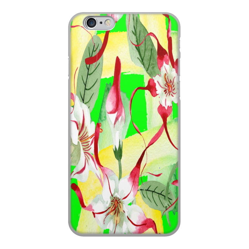 Printio Чехол для iPhone 6, объёмная печать Цветы printio чехол для iphone 6 объёмная печать цветы