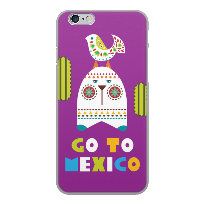 Printio Чехол для iPhone 6, объёмная печать Мексика