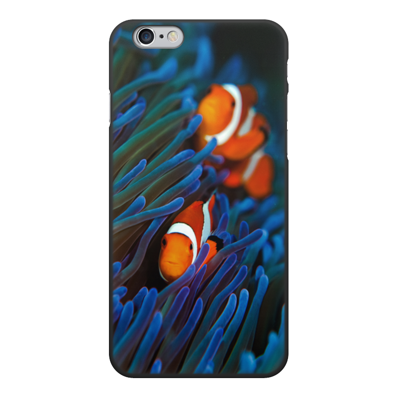 Printio Чехол для iPhone 6, объёмная печать Семейка клоунфиш printio чехол для iphone 6 объёмная печать изумрудное море