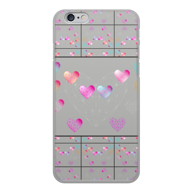 Printio Чехол для iPhone 6, объёмная печать low poly heart printio чехол для iphone 6 объёмная печать low poly heart