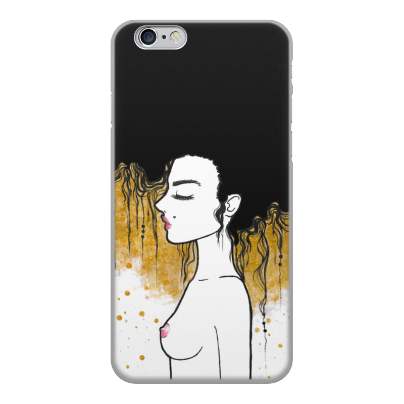 Printio Чехол для iPhone 6, объёмная печать Golden