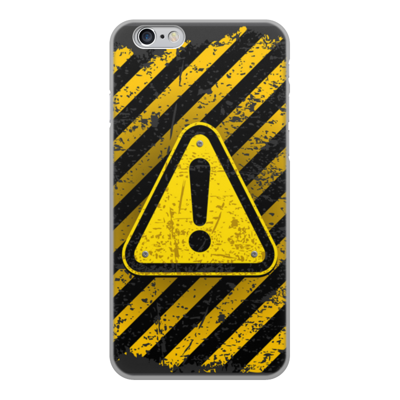 Printio Чехол для iPhone 6, объёмная печать Опасность printio чехол для iphone 7 объёмная печать опасность