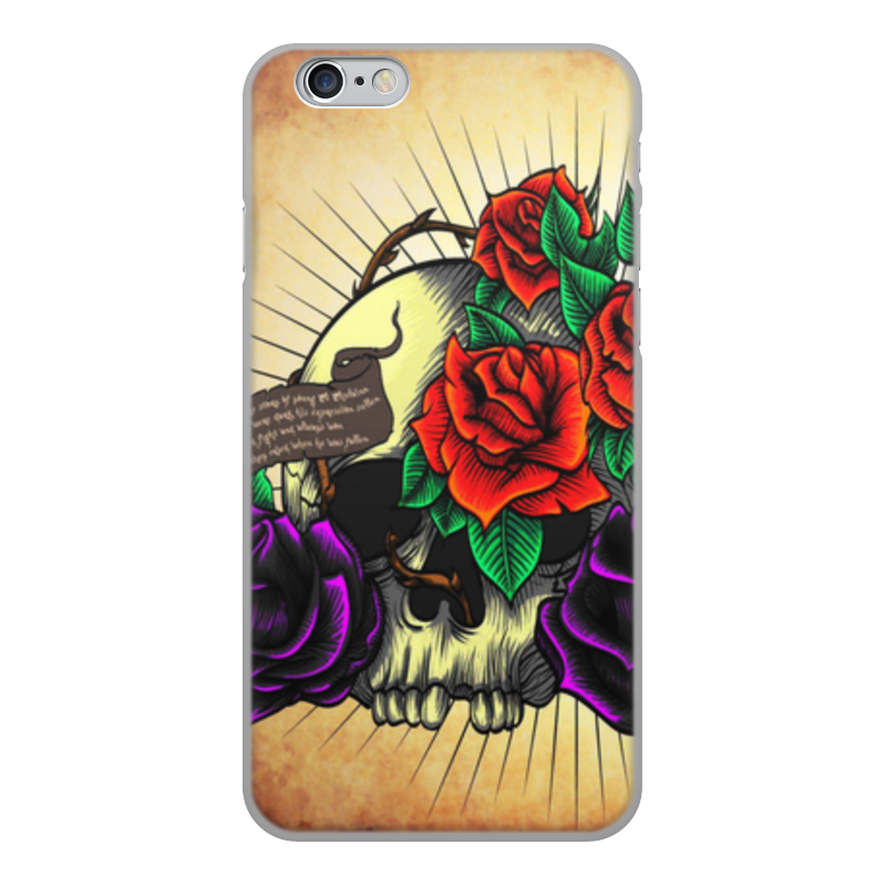 Printio Чехол для iPhone 6, объёмная печать Черепа printio чехол для iphone 6 объёмная печать мексика черепа