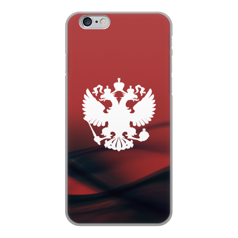Printio Чехол для iPhone 6, объёмная печать Герб россии