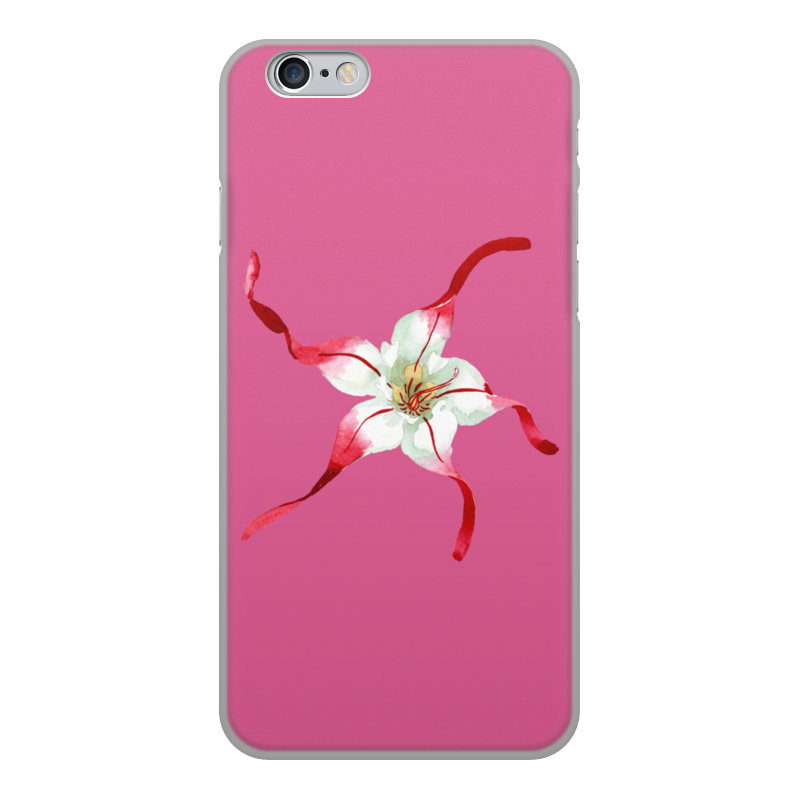Printio Чехол для iPhone 6, объёмная печать Лилии printio чехол для iphone 6 объёмная печать лилии