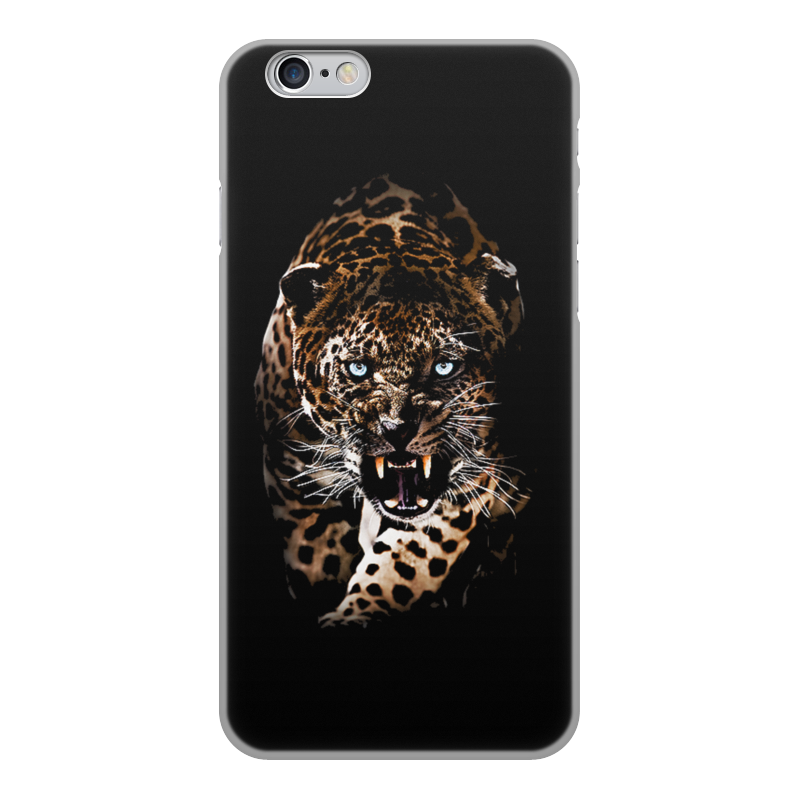 Printio Чехол для iPhone 6, объёмная печать Леопард printio чехол для iphone 6 plus объёмная печать леопард