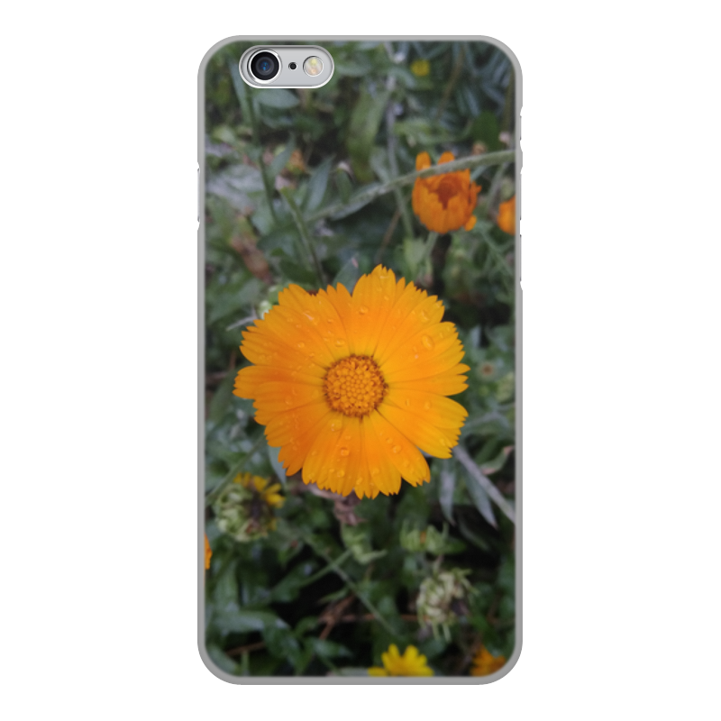 Printio Чехол для iPhone 6, объёмная печать Летние цветы