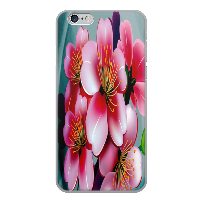 Printio Чехол для iPhone 6, объёмная печать Цветок яблони