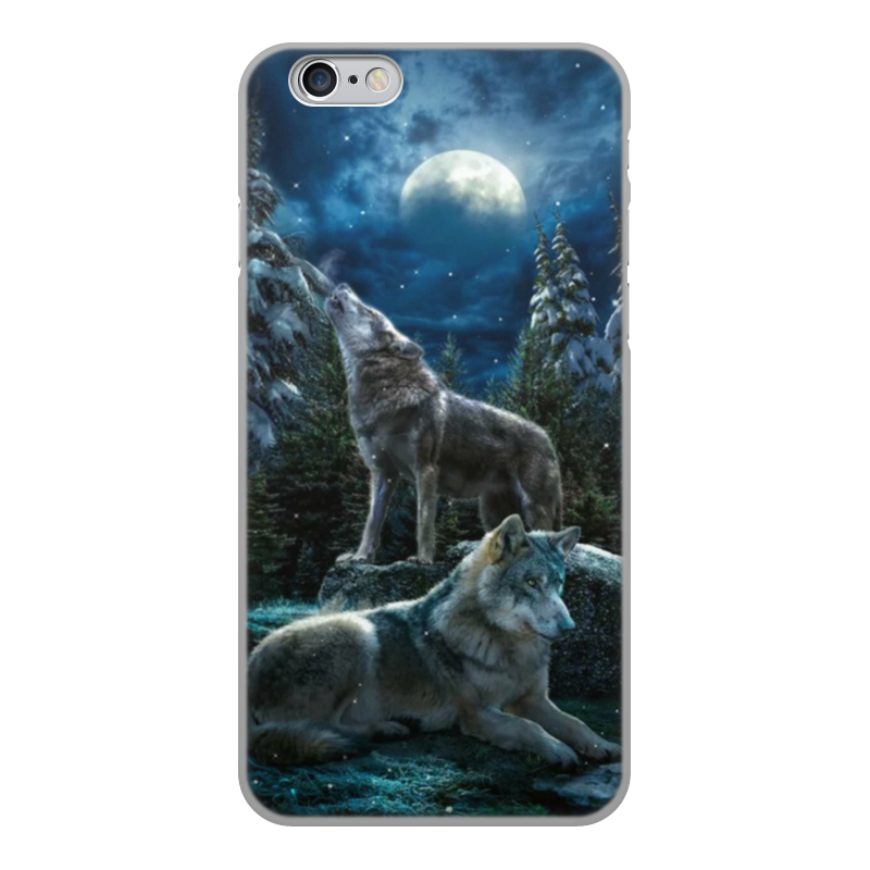 Printio Чехол для iPhone 6, объёмная печать Волки printio чехол для iphone 12 объёмная печать волки