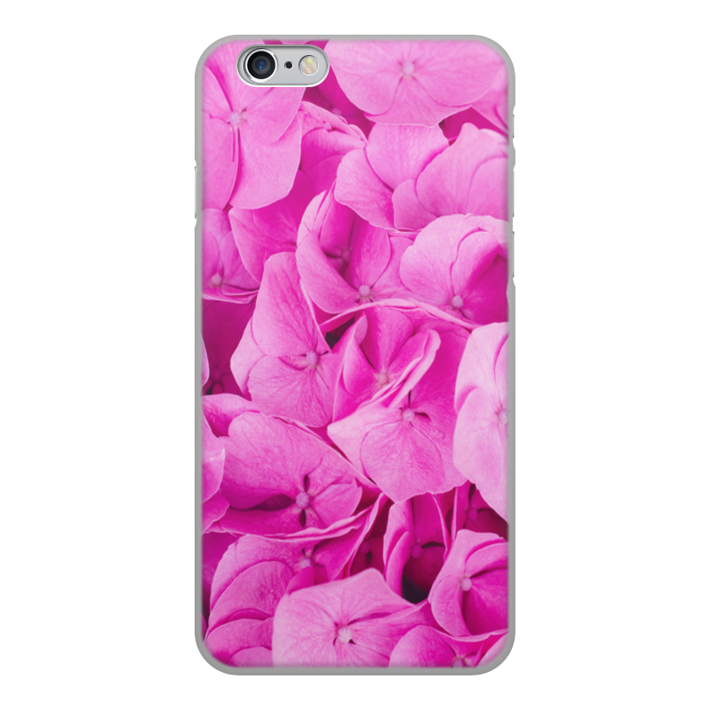 Printio Чехол для iPhone 6, объёмная печать Розовые цветы