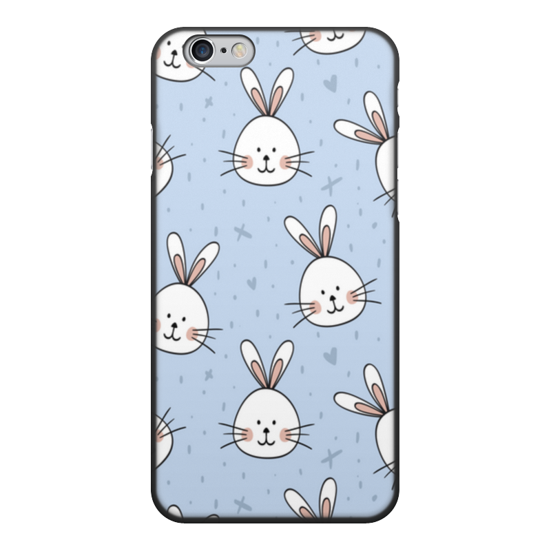 Printio Чехол для iPhone 6, объёмная печать Милый кролик
