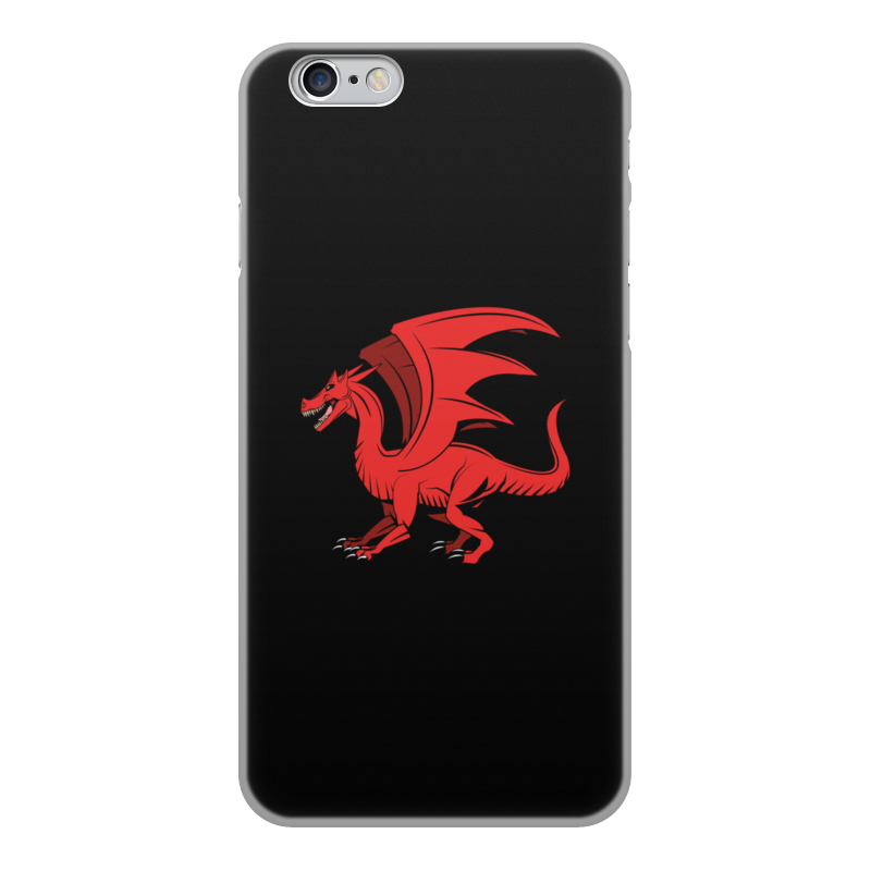Printio Чехол для iPhone 6, объёмная печать Дракон