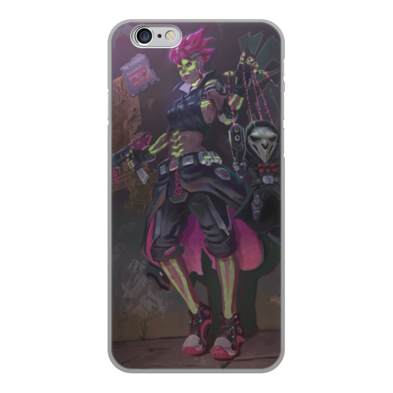 Printio Чехол для iPhone 6, объёмная печать Sombra with reaper