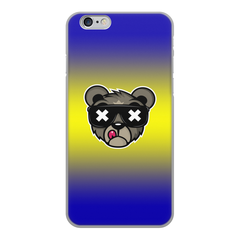 Printio Чехол для iPhone 6, объёмная печать Медведь