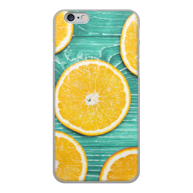 Printio Чехол для iPhone 6, объёмная печать Апельсины силиконовый чехол на vivo y85 апельсины для виво ю85