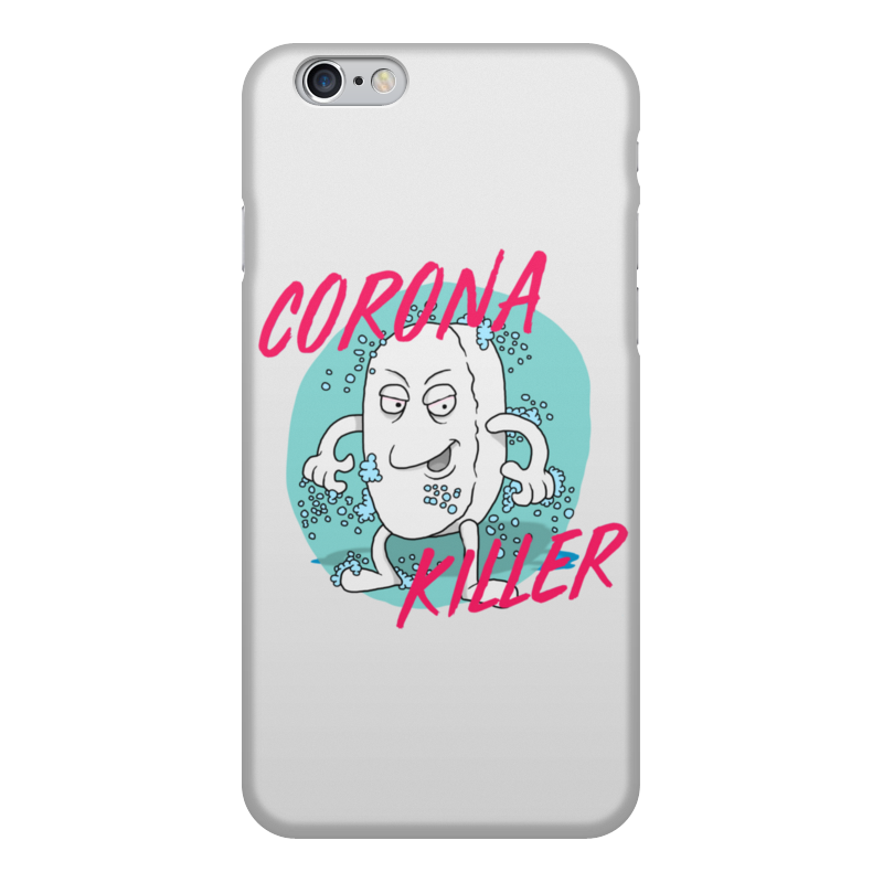 Printio Чехол для iPhone 6, объёмная печать Corona killer printio чехол для iphone x xs объёмная печать corona killer