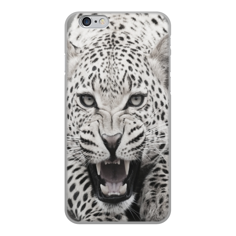 Printio Чехол для iPhone 6, объёмная печать Леопардик printio чехол для iphone 6 объёмная печать леопард