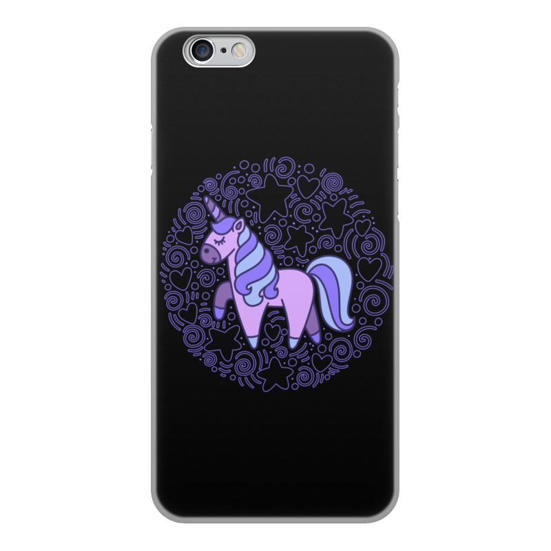 Printio Чехол для iPhone 6, объёмная печать Unicorn