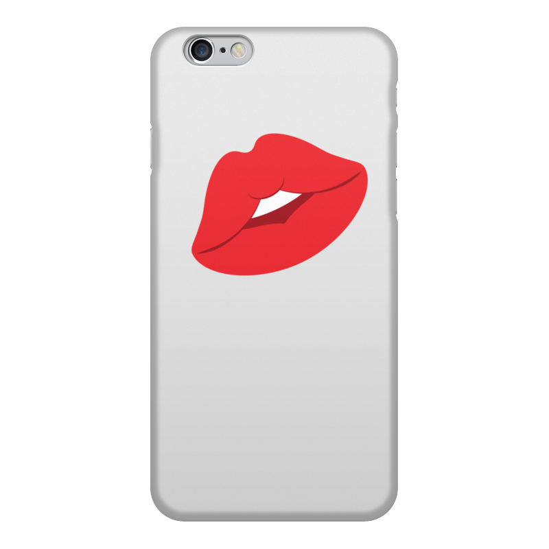 Printio Чехол для iPhone 6, объёмная печать Поцелуйчик