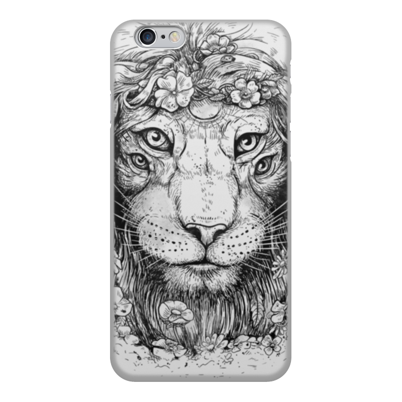 Printio Чехол для iPhone 6, объёмная печать Царь природы