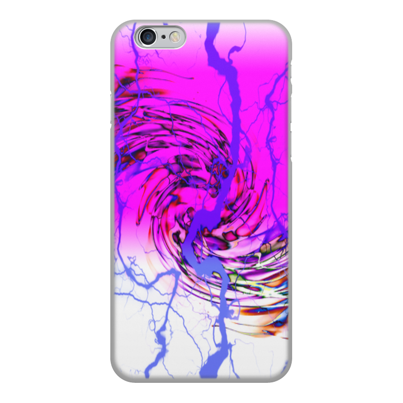 Printio Чехол для iPhone 6, объёмная печать Узор красок