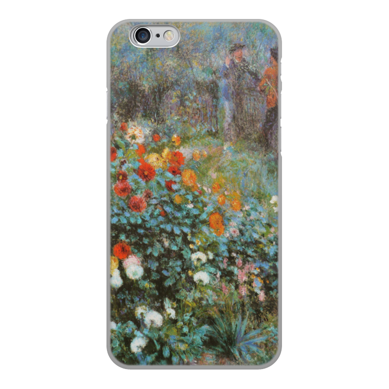 Printio Чехол для iPhone 6, объёмная печать Сад на улице корто (сад на монмартре) (ренуар) printio конверт средний с5 сад на улице корто сад на монмартре ренуар